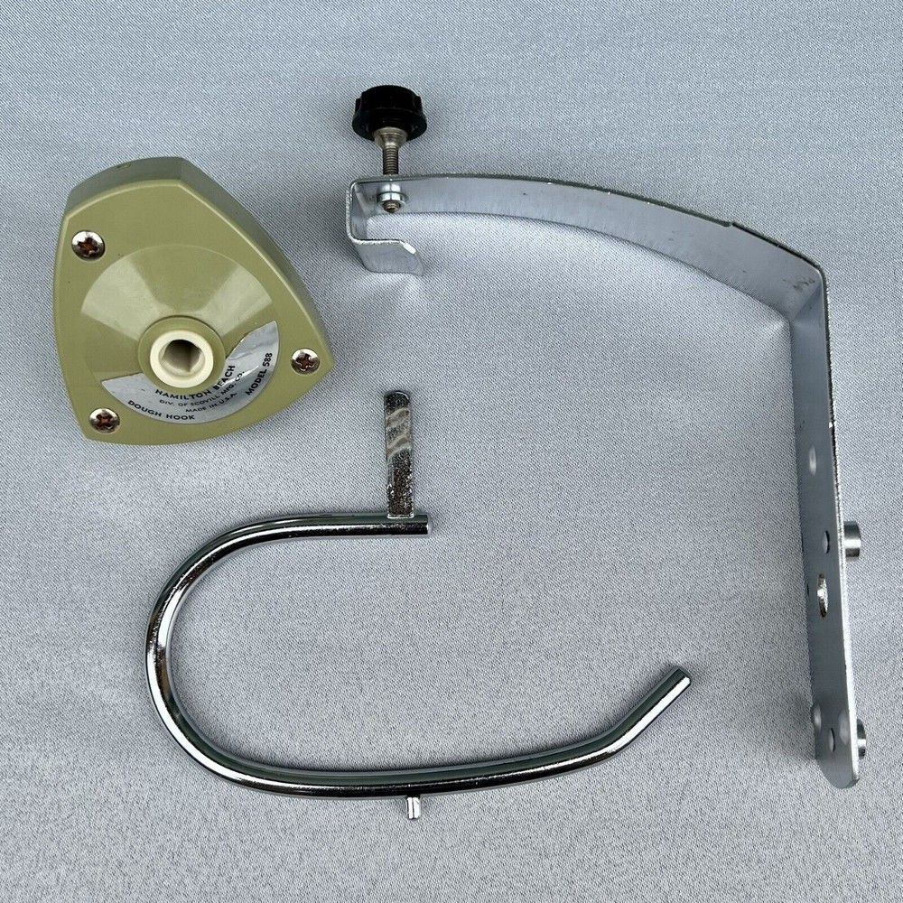 Hamilton Beach Scovill Avocado Green Dough Hook Attachment Model 588
